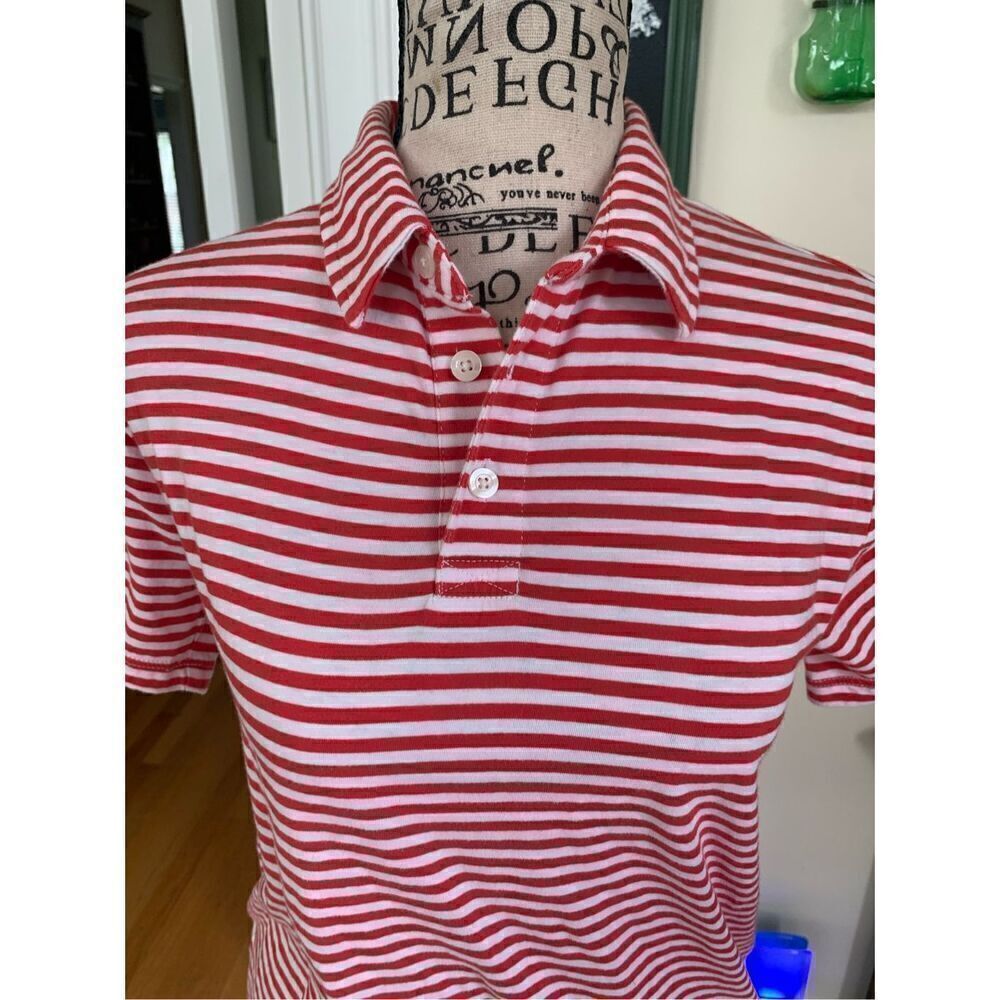 Crew Cuts Red Stripe Polo - Picture 5 of 6